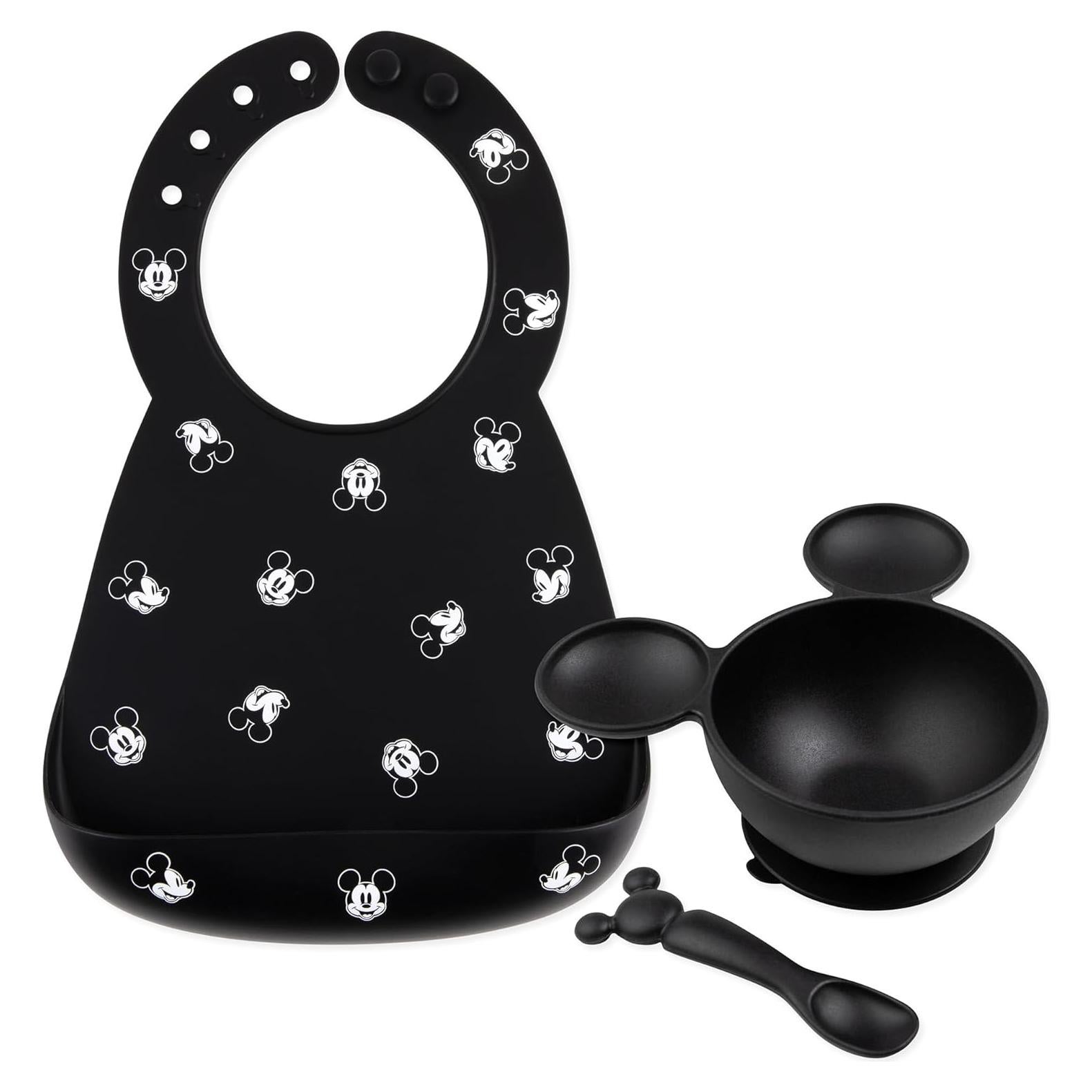 Set de Alimentación Inicial Bumkins - Silicona Mickey Mouse
