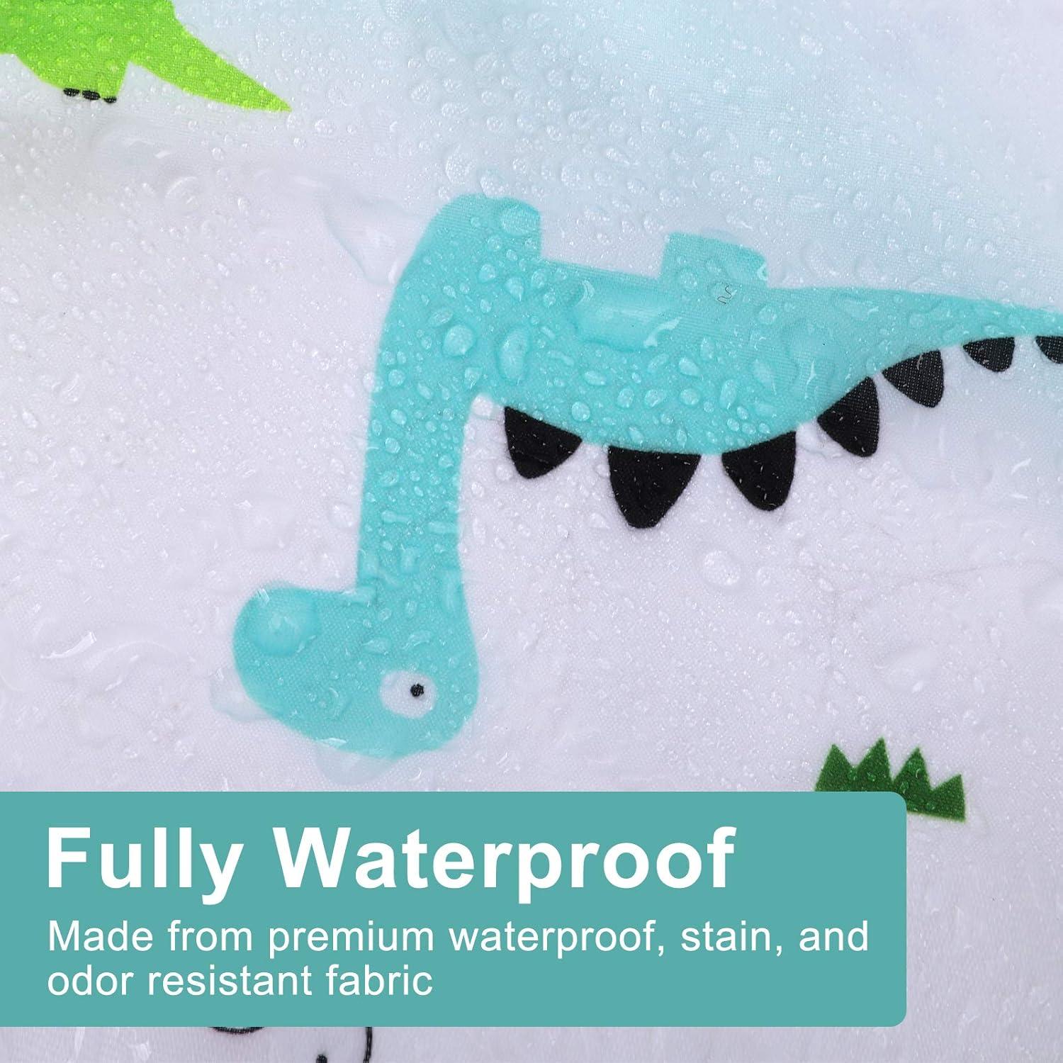 Baberos de Manga Larga Accmor Impermeables para Bebés 6-36 Meses