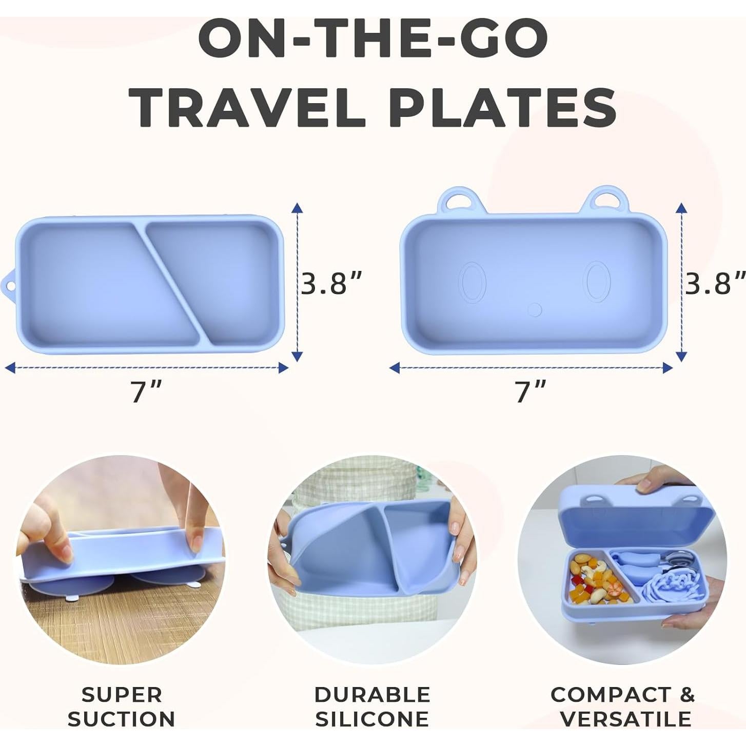 Juego de Alimentación Portátil para Bebés btrfe - 9 Piezas
