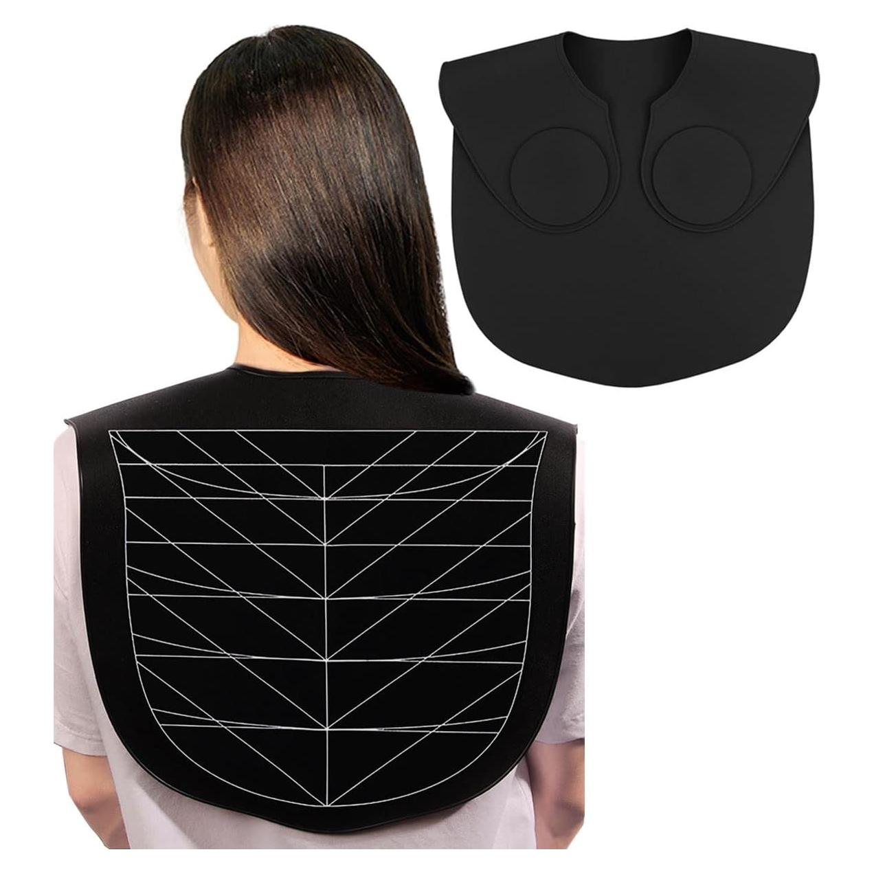 Collar de Corte de Cabello de Silicona XDONEF 54.6x42cm