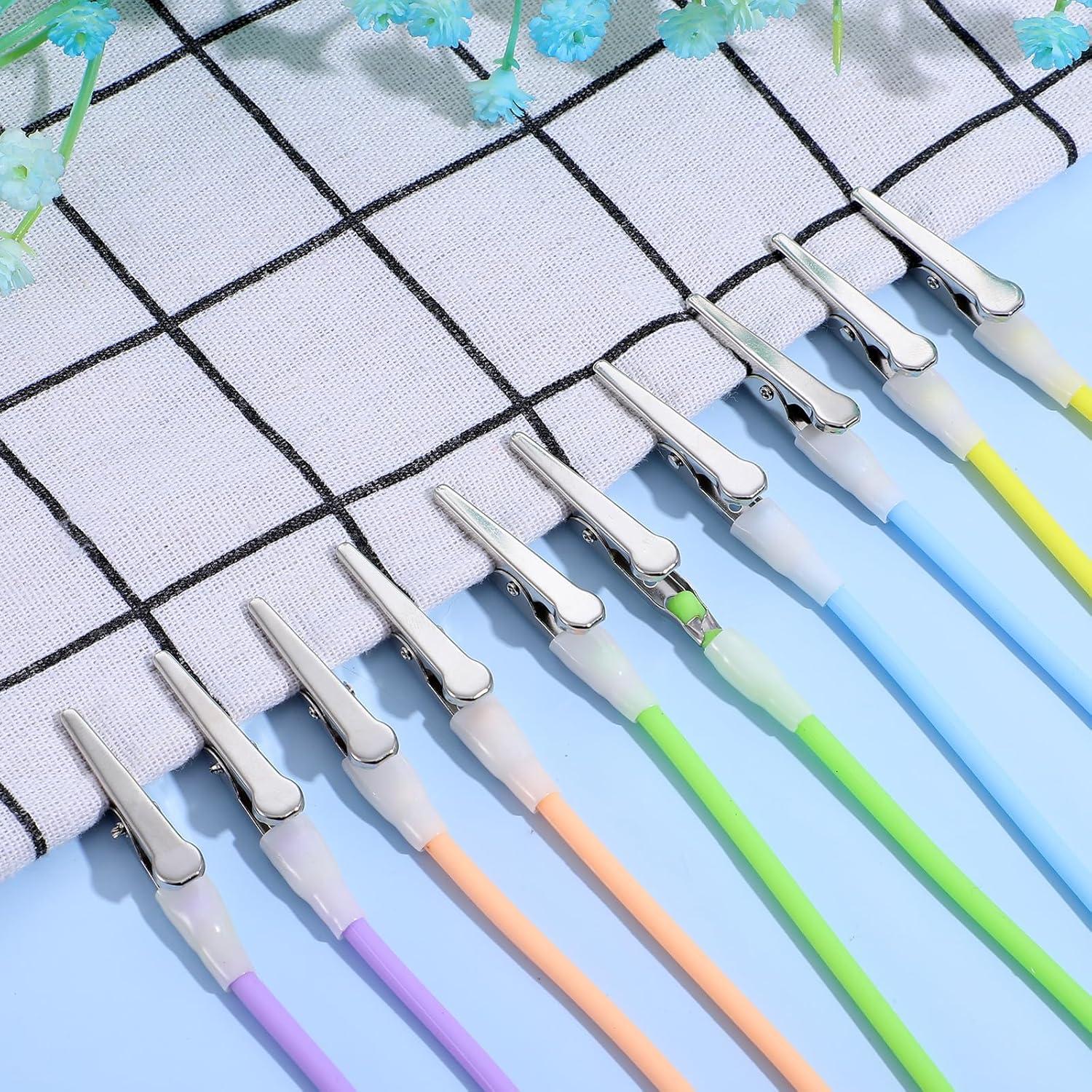 Clips para Baberos Dentales SynHHergyx - 5 Pcs Silicona Suave