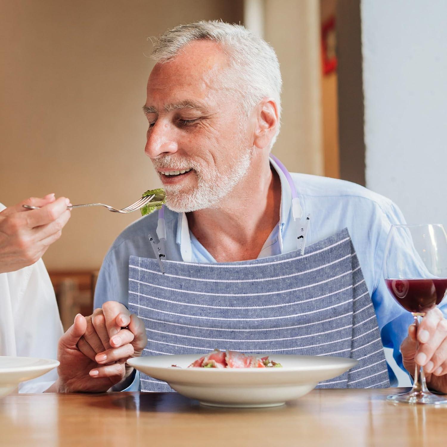 Clips para Baberos Dentales SynHHergyx - 5 Pcs Silicona Suave