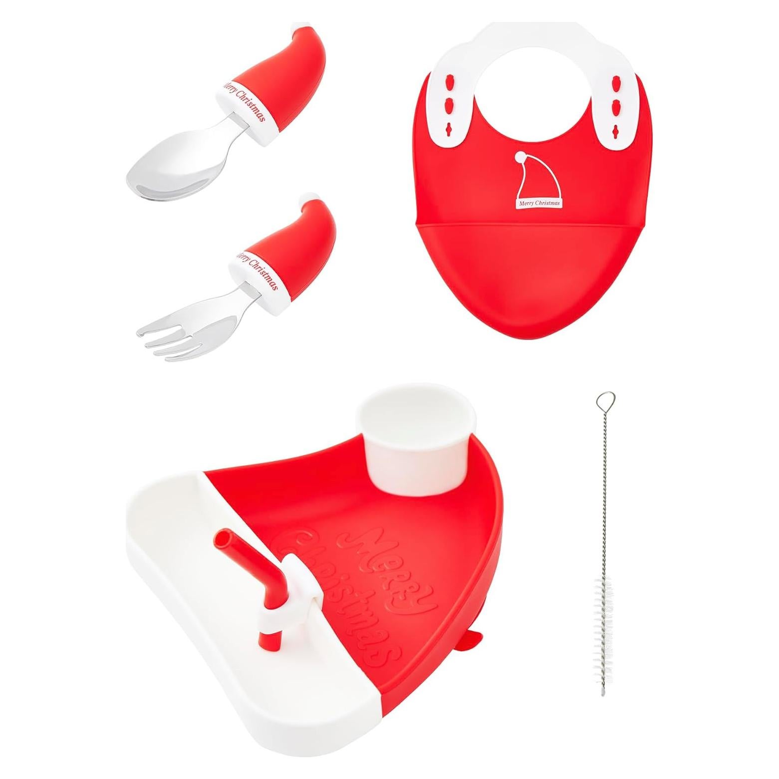 Juego de Alimentación de Silicona Ecrekhom 5 Piezas Bebés