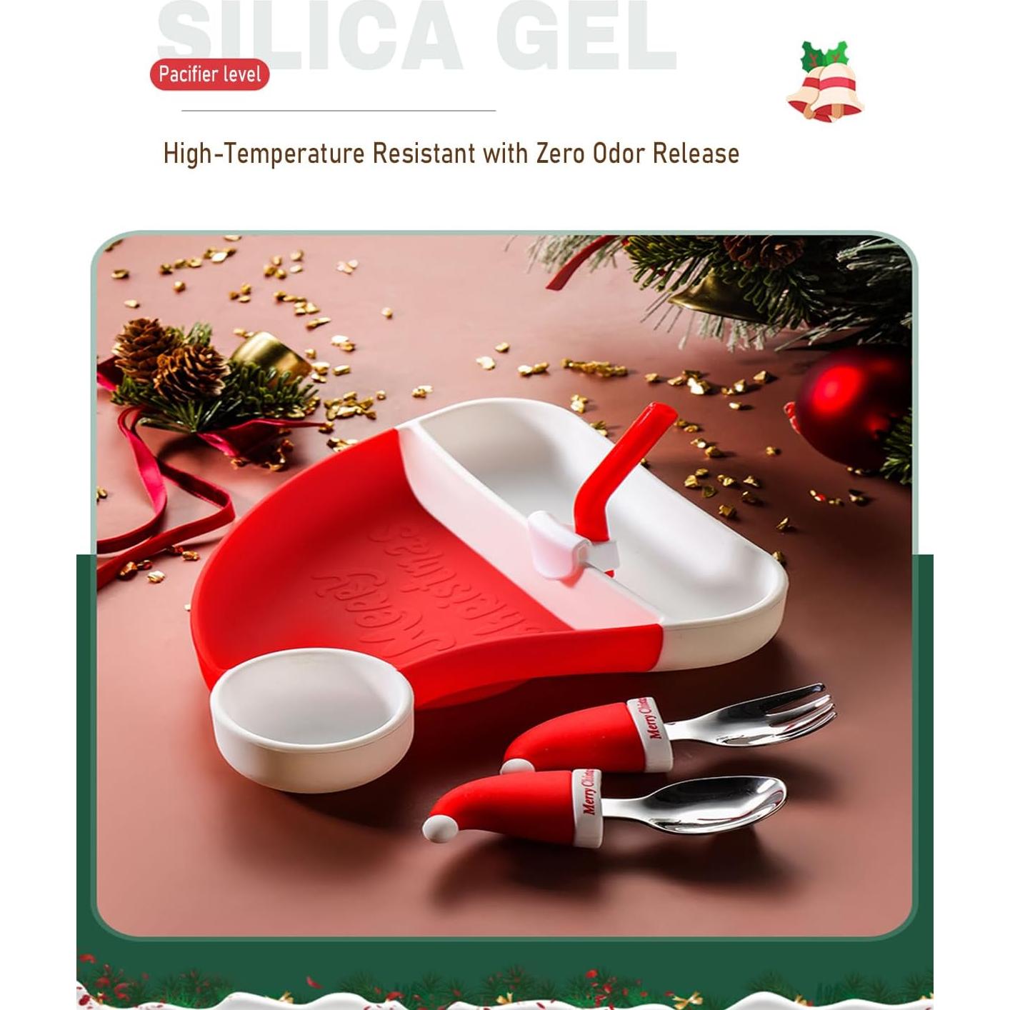 Juego de Alimentación de Silicona Ecrekhom 5 Piezas Bebés