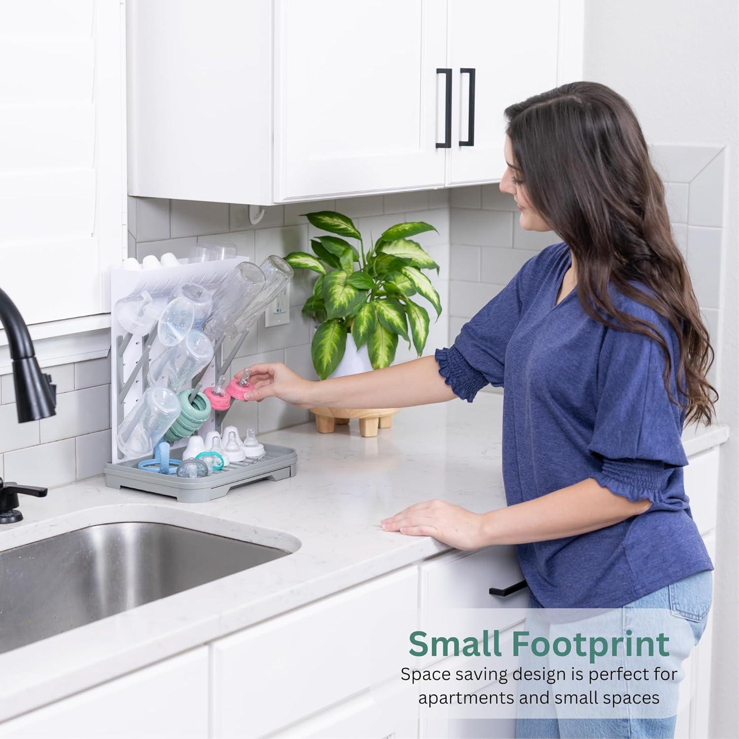 Soporte Secado Biberones Velakade VKDE42 - Gran Capacidad