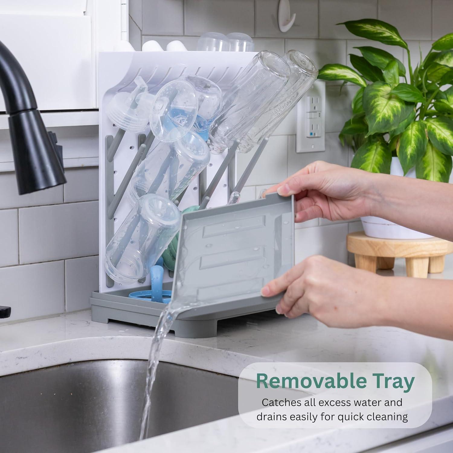 Soporte Secado Biberones Velakade VKDE42 - Gran Capacidad