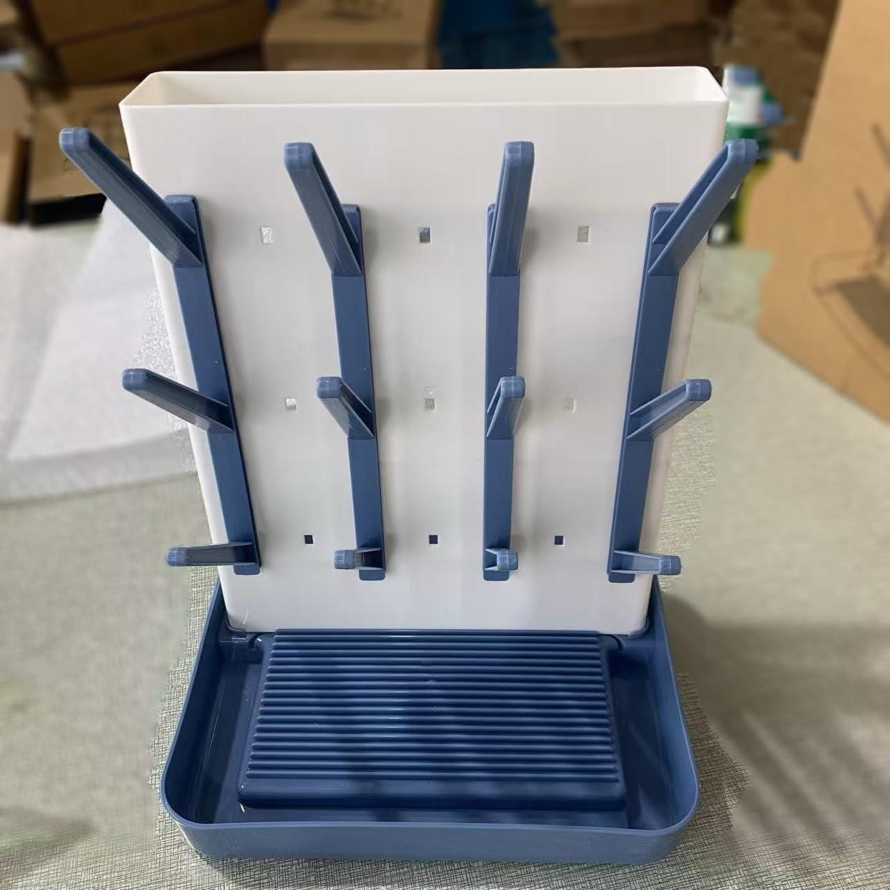 Soporte para Secado de Biberones Tecdigbo Azul Compacto