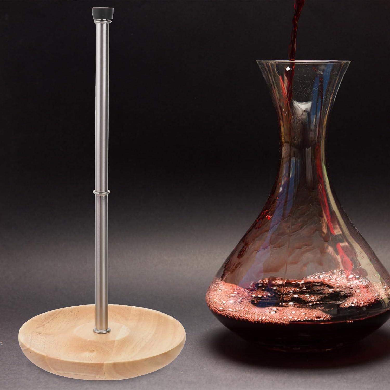 Soporte para Secar Decantadores de Vino Kichvoe - Acero Inoxidable