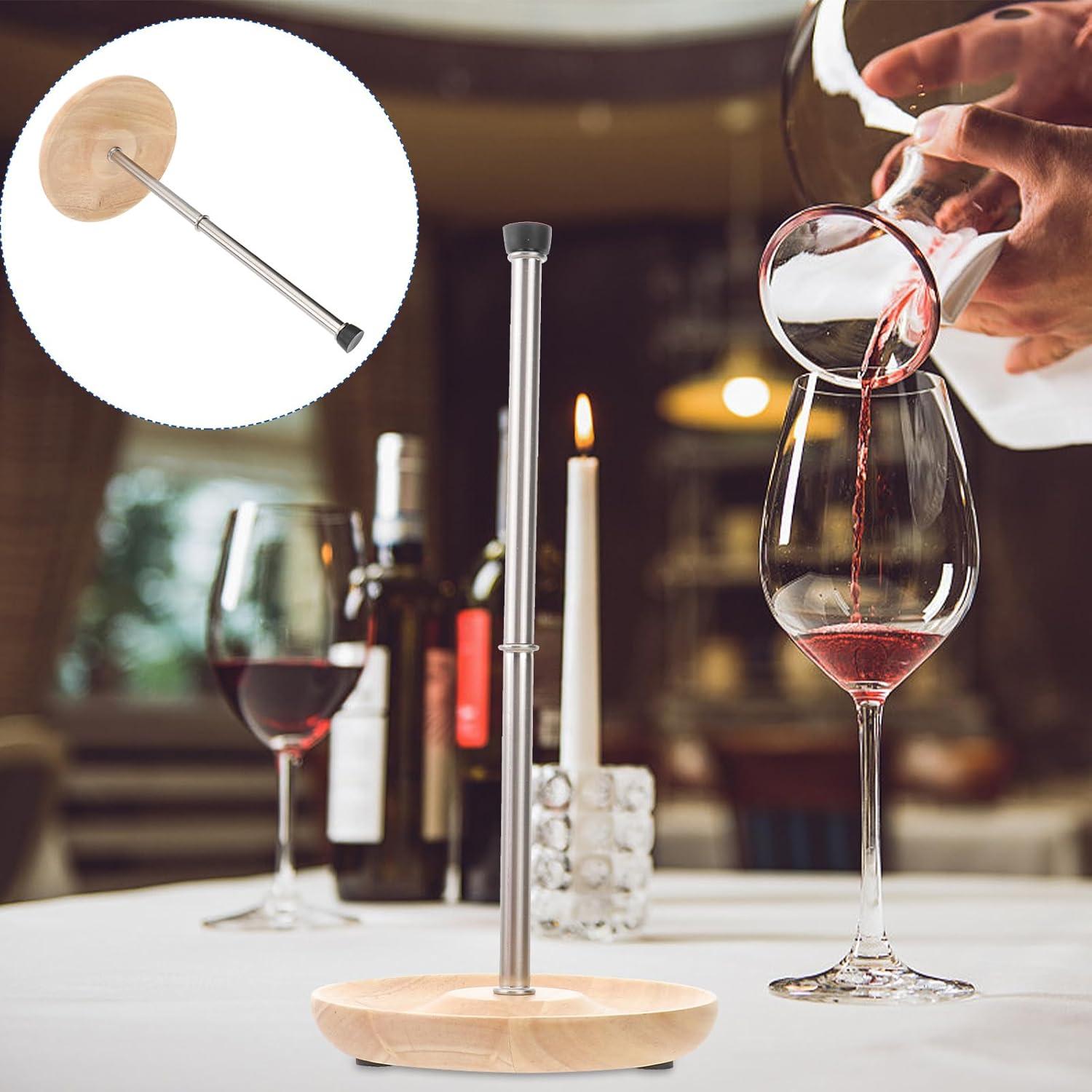 Soporte para Secar Decantadores de Vino Kichvoe - Acero Inoxidable