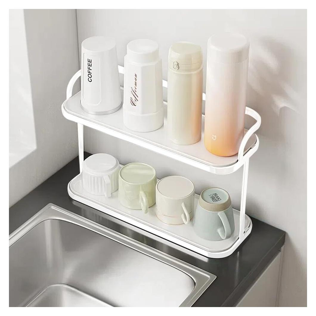 Soporte para Secar Botellas HZBL-LP Doble Capa 32x12.7x20.3cm