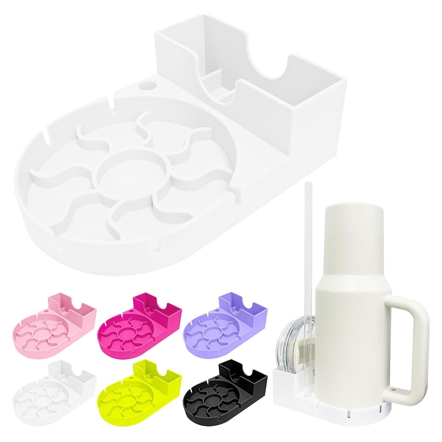 Estante de Secado de Silicona TLCFSHANGJIA para Botellas y Tazas