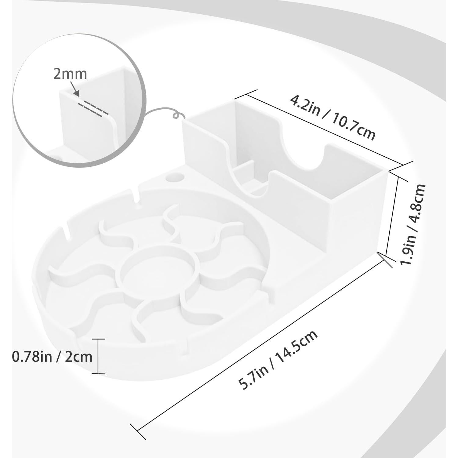 Estante de Secado de Silicona TLCFSHANGJIA para Botellas y Tazas