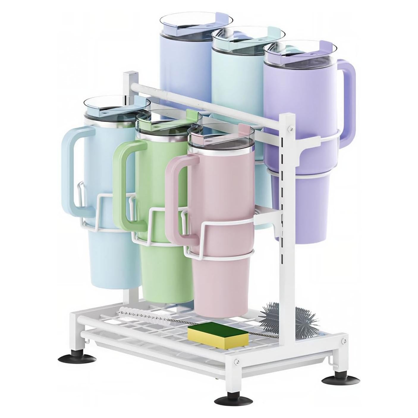 Organizador de Tazas HUGOMOVA 40oz y 30oz con Estante Secado
