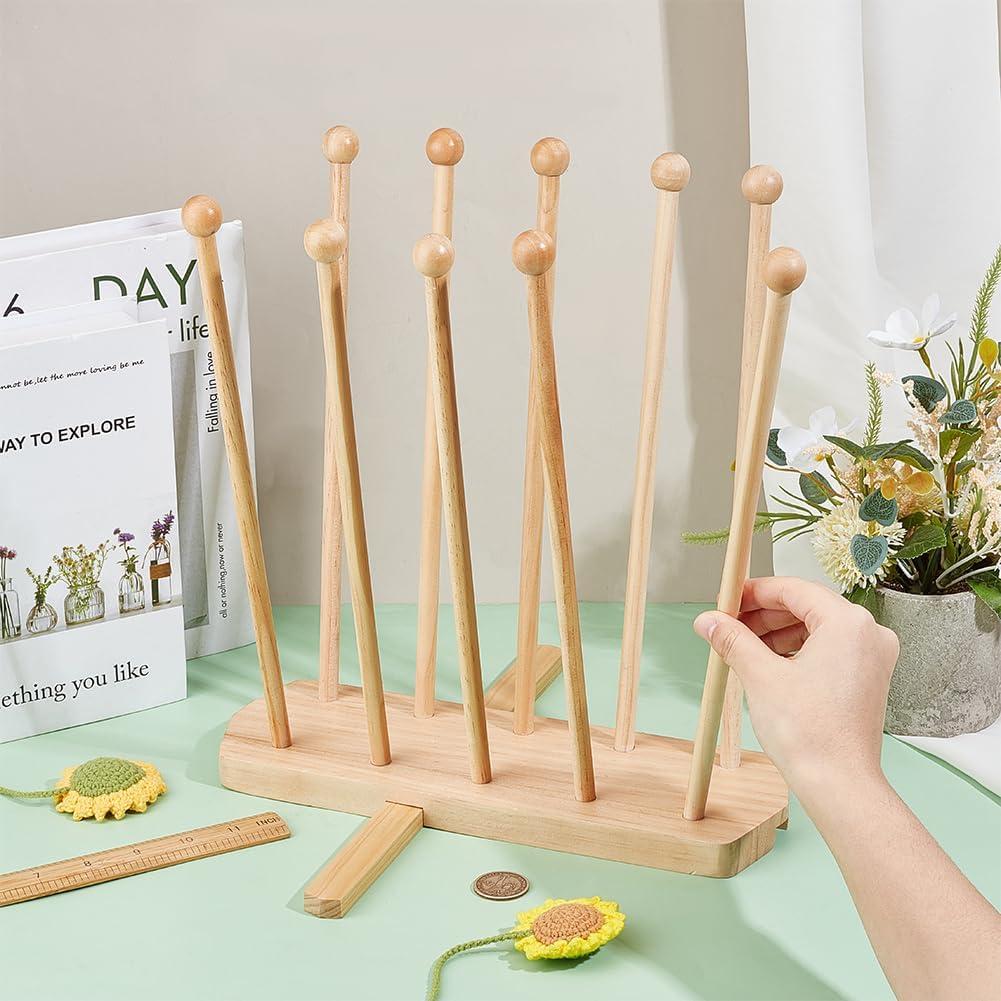 Soporte para Secar Bolsas de Plástico BENECREAT con 10 Varillas