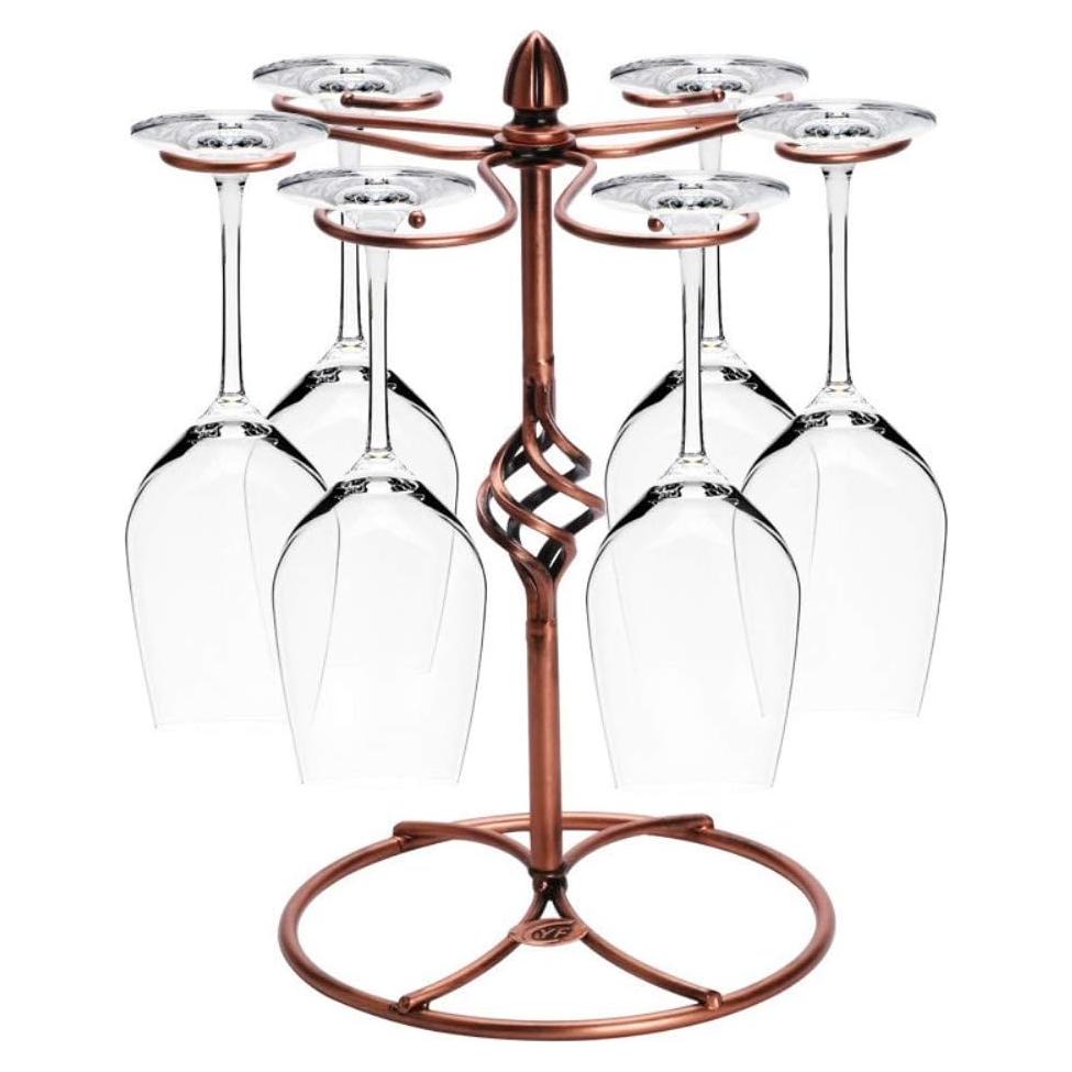 Soporte para Copas de Vino Fantasee - Estante de Acero Inoxidable