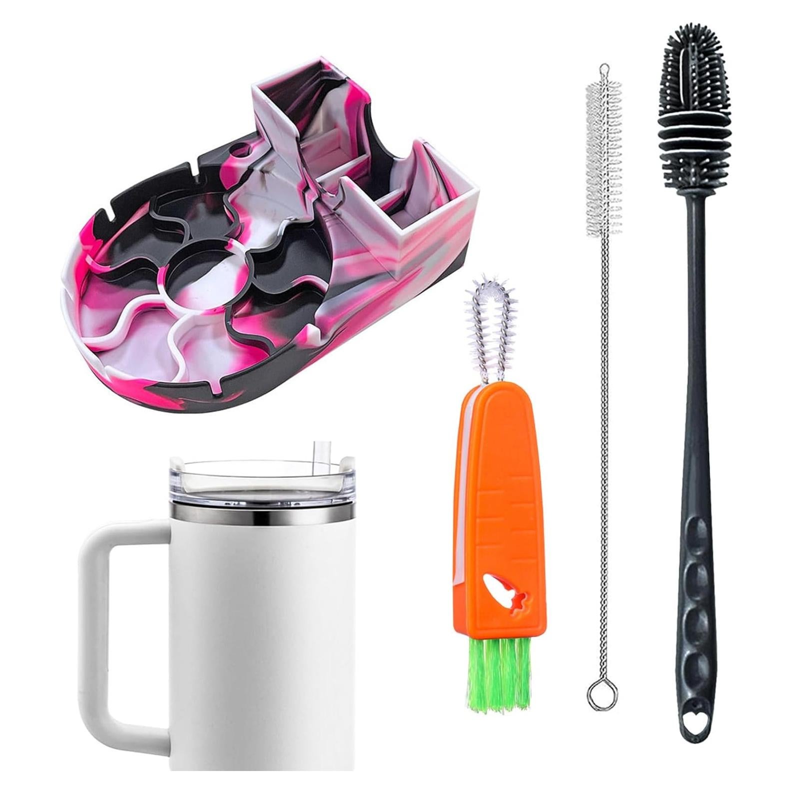 Soporte para Secar Botellas de Silicona CCDANSIYUCR 20-40oz