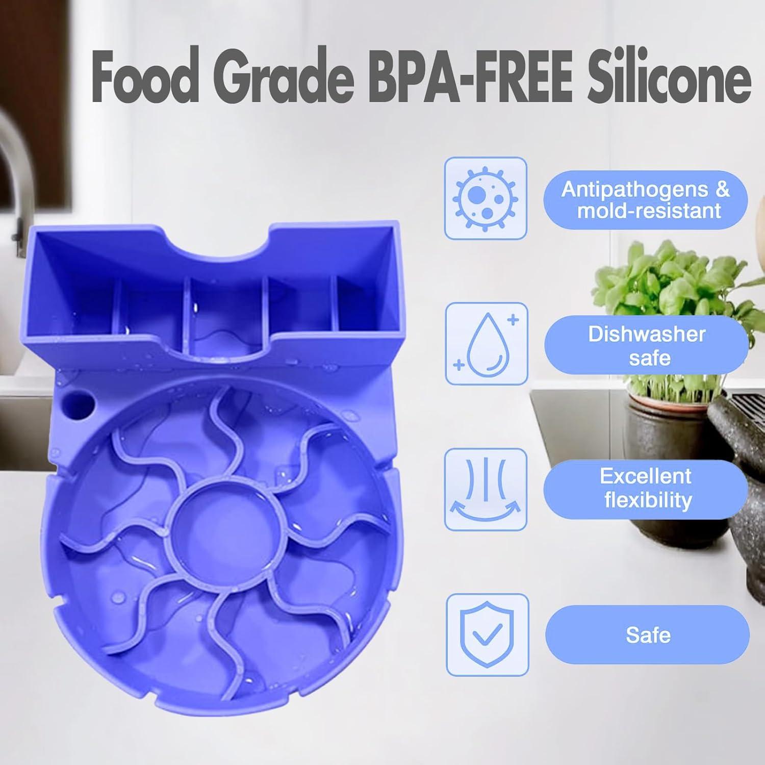 Soporte para Secar Botellas de Silicona CCDANSIYUCR 20-40oz