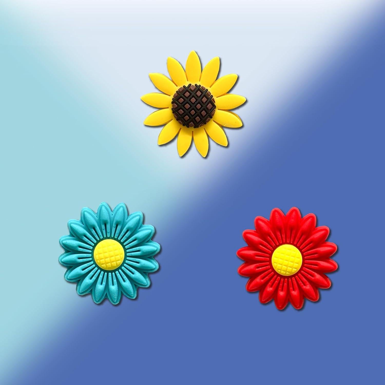 Perlas de Silicona Hedbitoyo Flores para Manualidades DIY