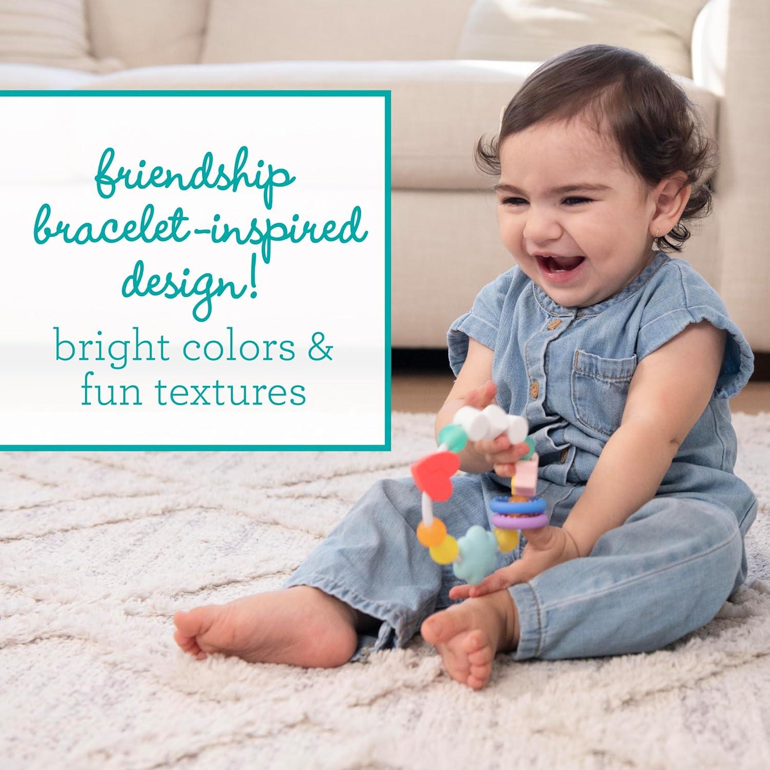 Mordedor para Bebé Infantino BFF - Silicona Suave y Colorida