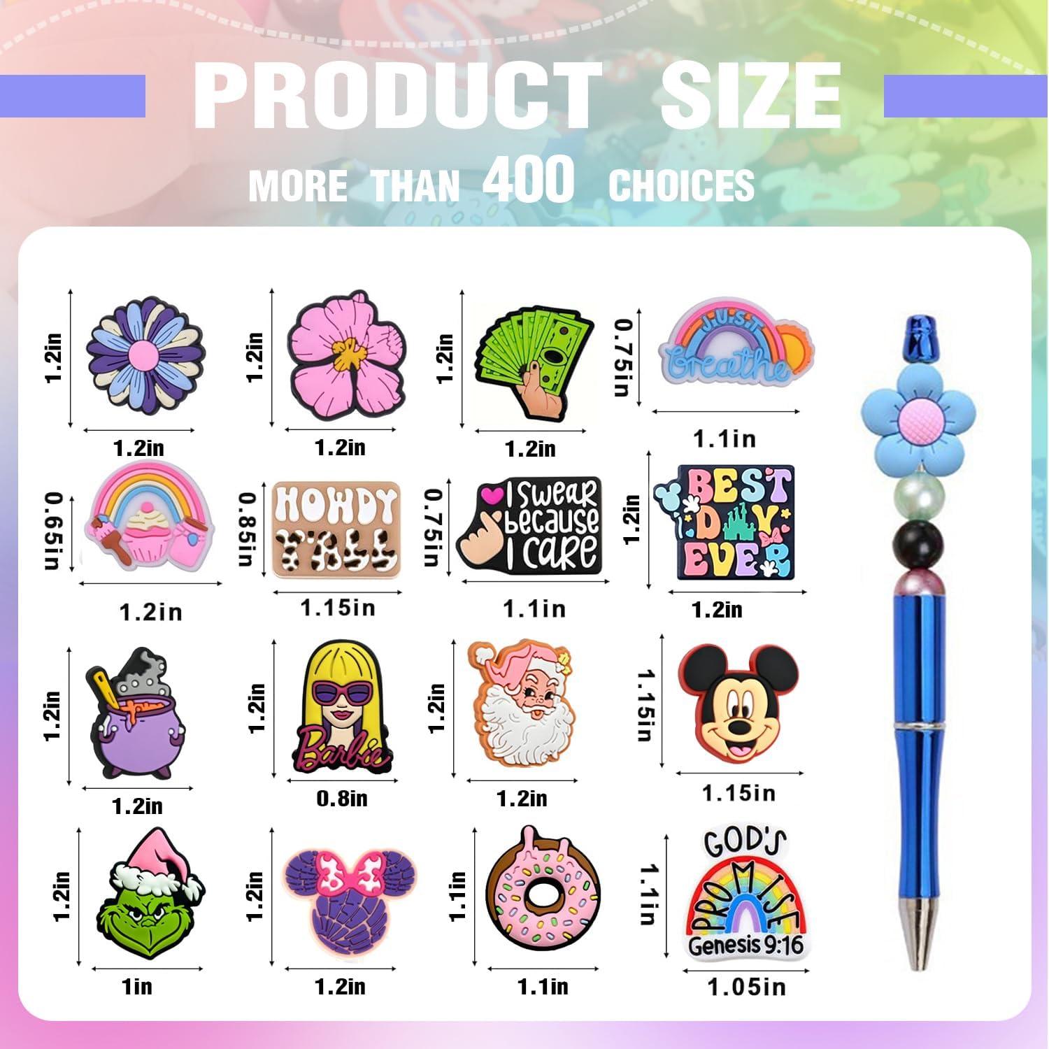 40 Perlas Focal de Silicona LINIFOLL para Manualidades