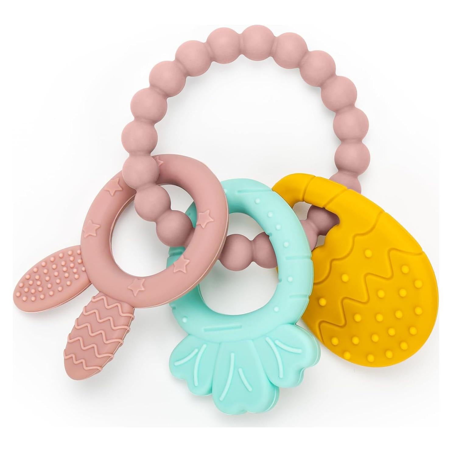 Juguete mordedor de silicona MISSLILI para dentición - Pascua