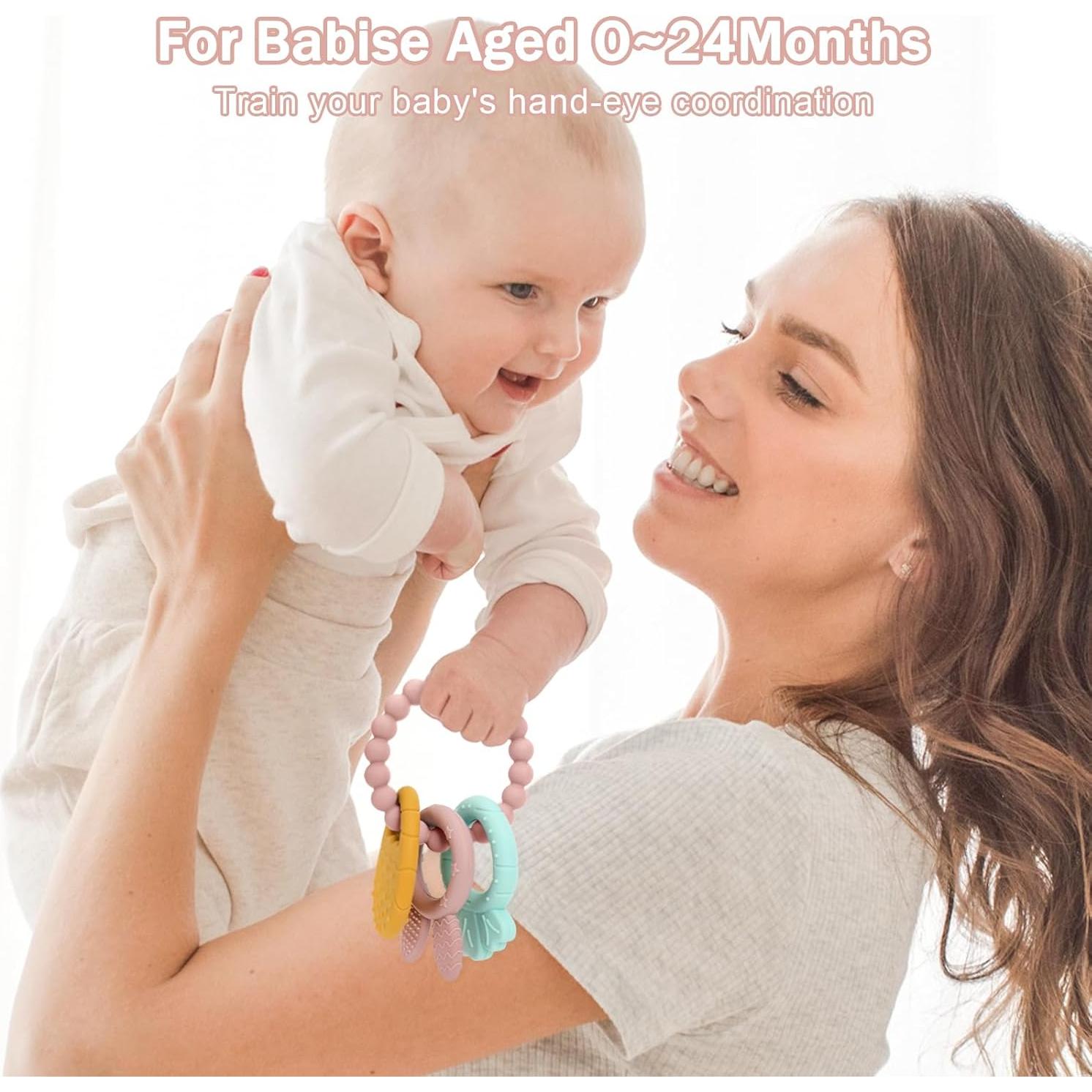 Juguete mordedor de silicona MISSLILI para dentición - Pascua