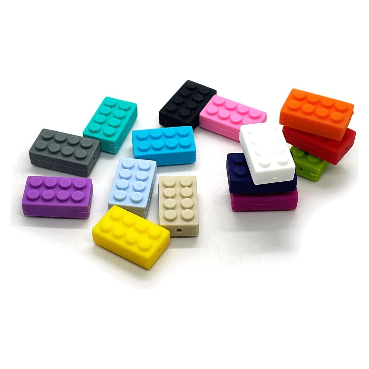 15 Piezas Bloques de Silicona HIZEMLK para Manualidades