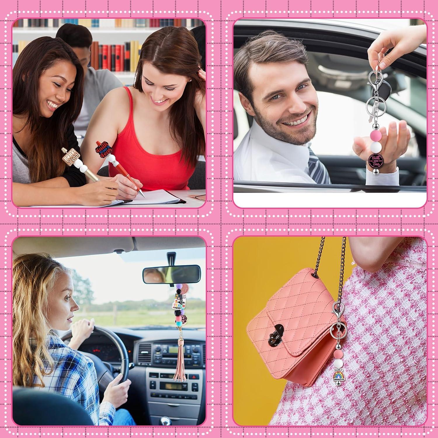 Perlas de Silicona Zeyune 40 Pcs Estilo Inspirador para Manualidades