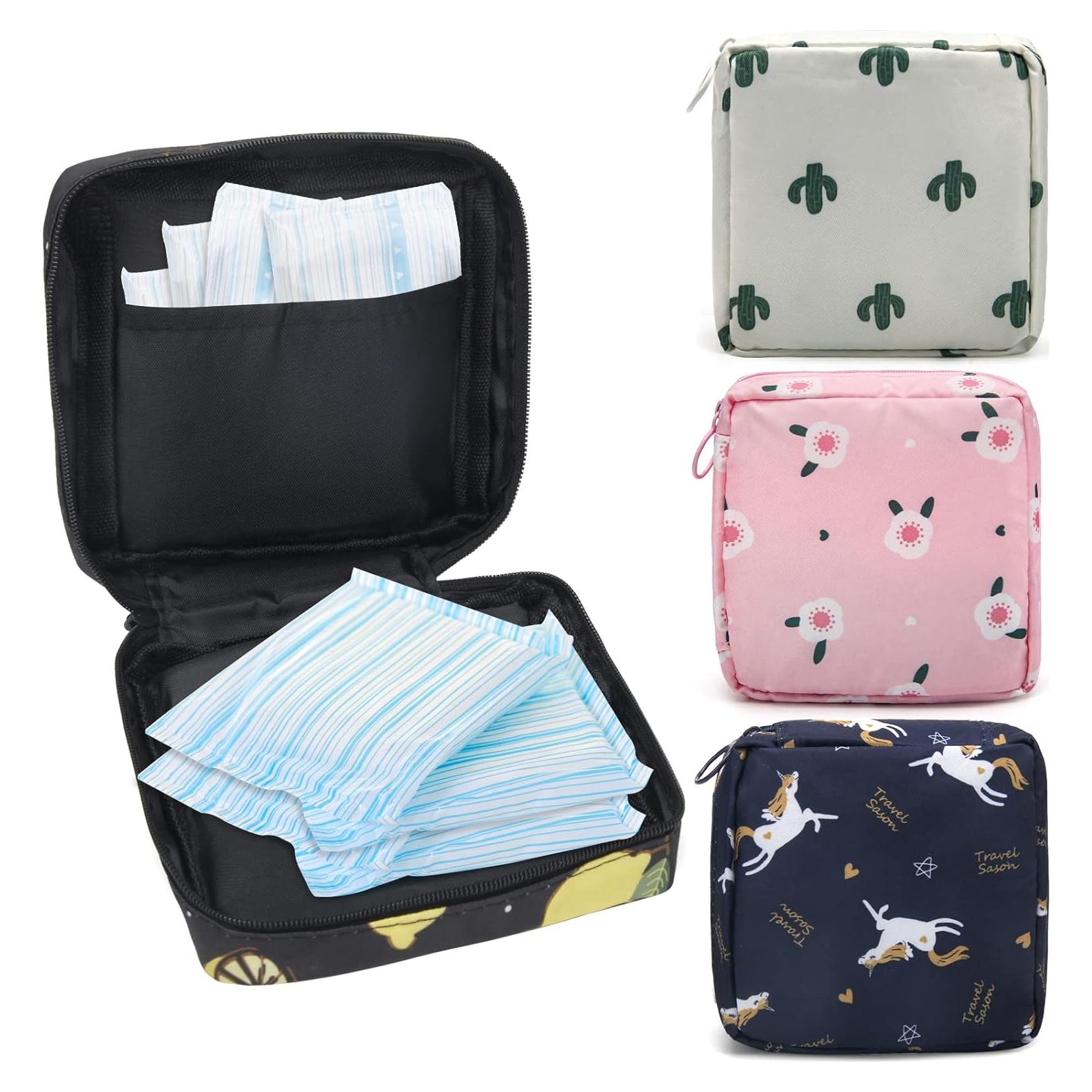 Bolsa de Almacenamiento para Toallas Sanitarias Coldairsoap - 4 Piezas