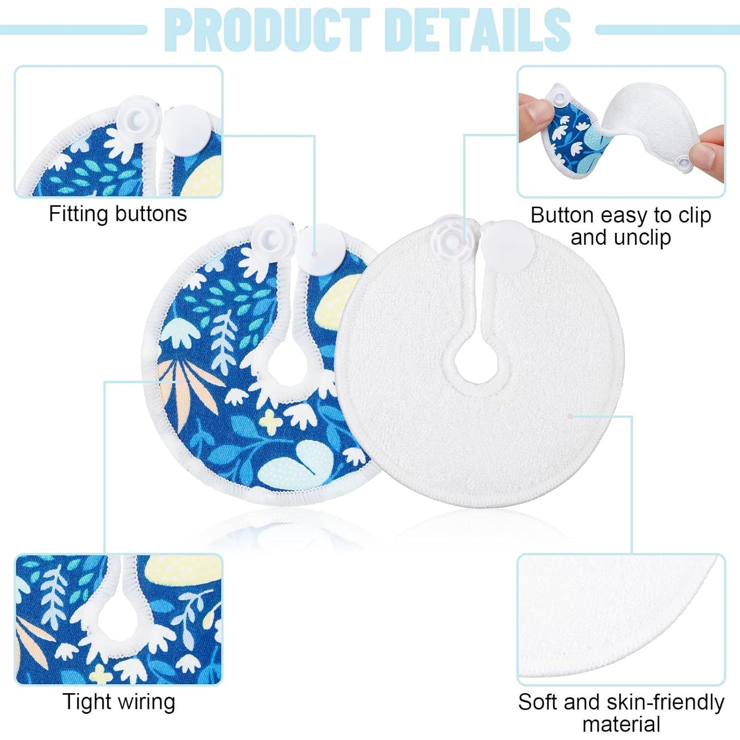 32 Cubiertas de Botón G Reutilizables para Lactancia Sosation