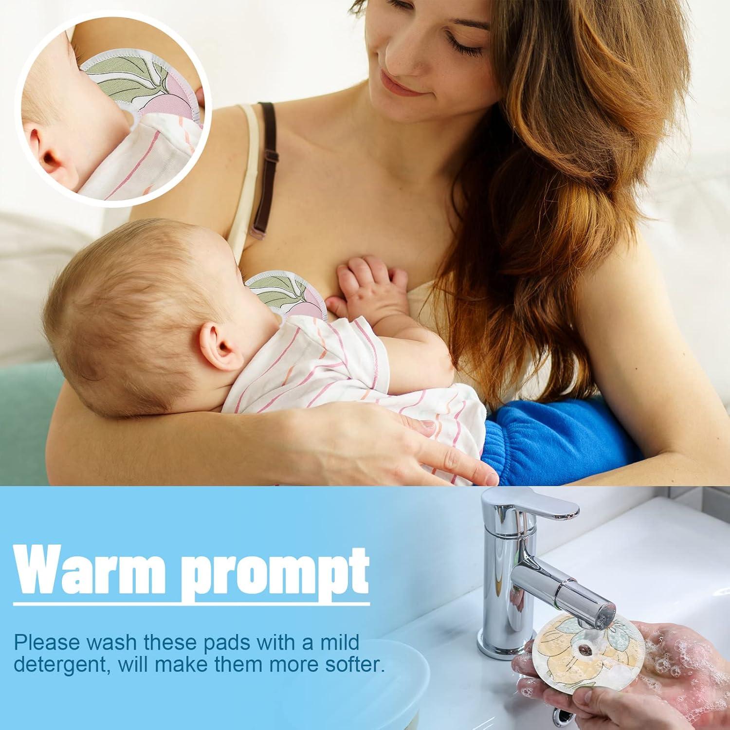 32 Cubiertas de Botón G Reutilizables Almohadillas Algodón Floral