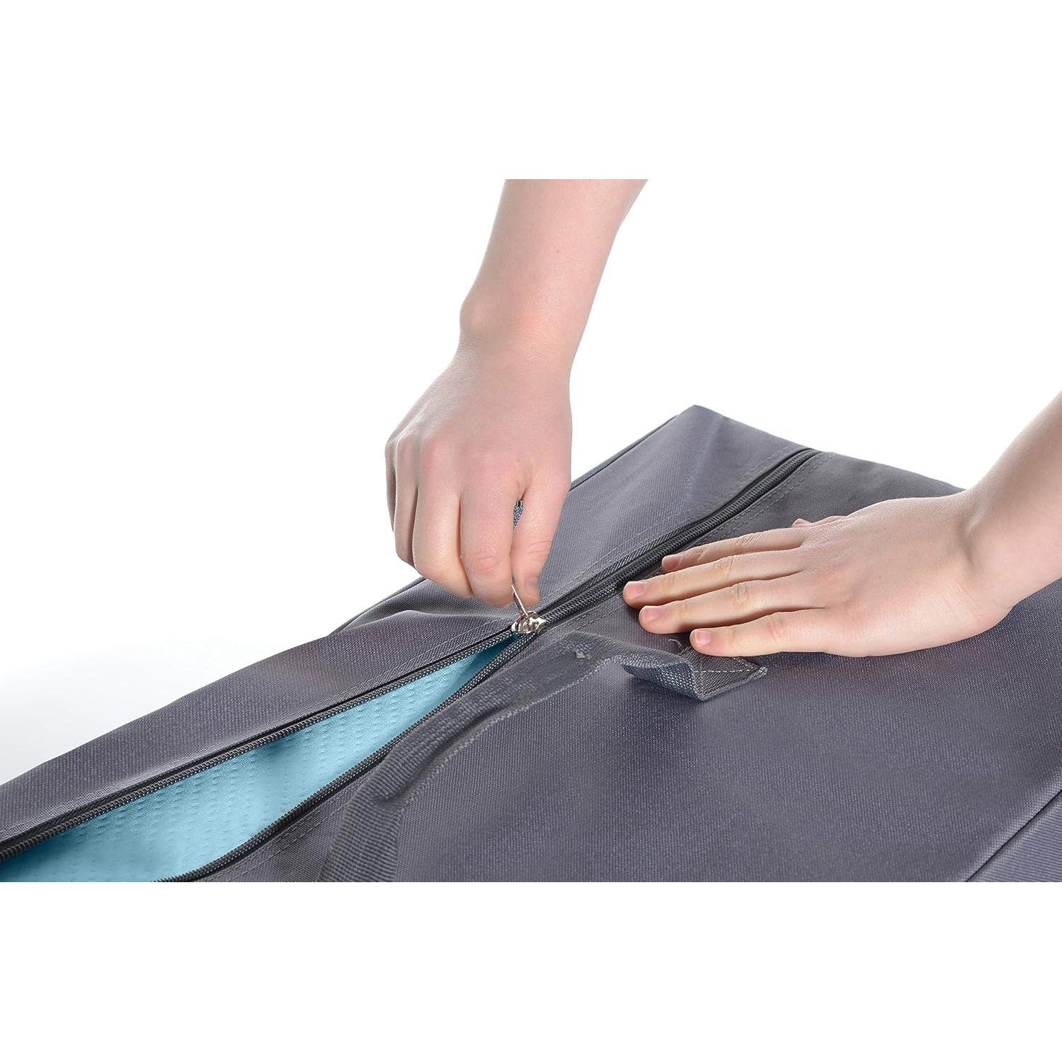 Funda de Transporte Milliard para Colchón Plegable Azul 61x48x23 cm