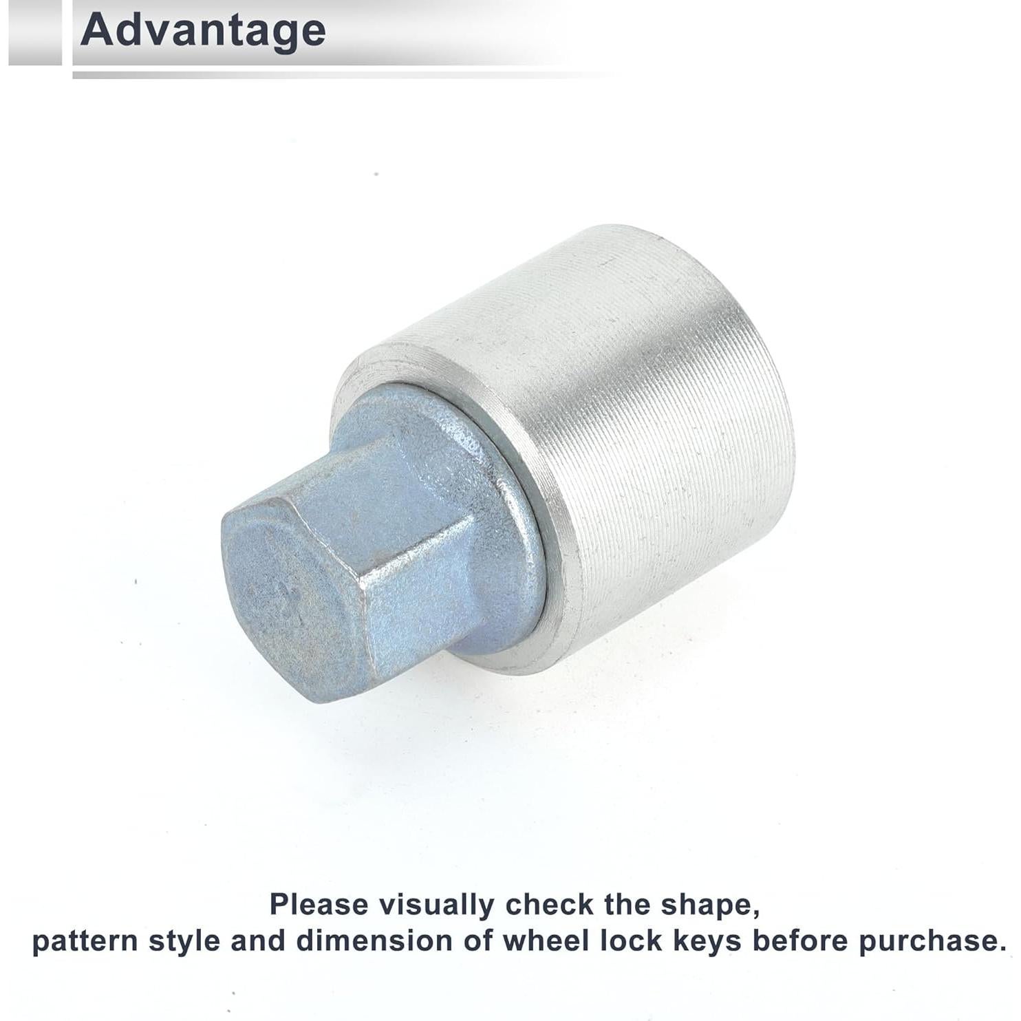 Juego de tuercas de bloqueo de rueda RATCHROLL Tipo X para Audi