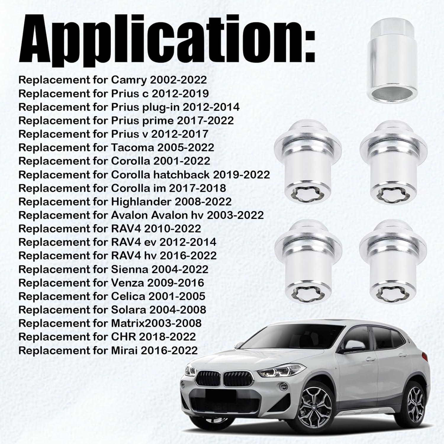 Juego de Tuercas de Bloqueo de Rueda M12 GutGiel Antirrobo