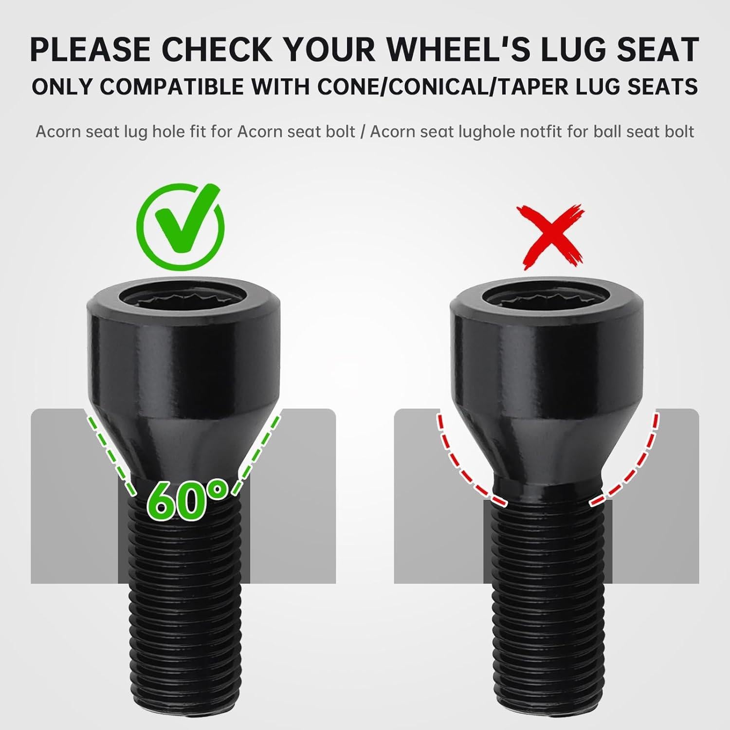 Juego de 5 Tuercas de Seguridad BMW E65 E66 745 750 760