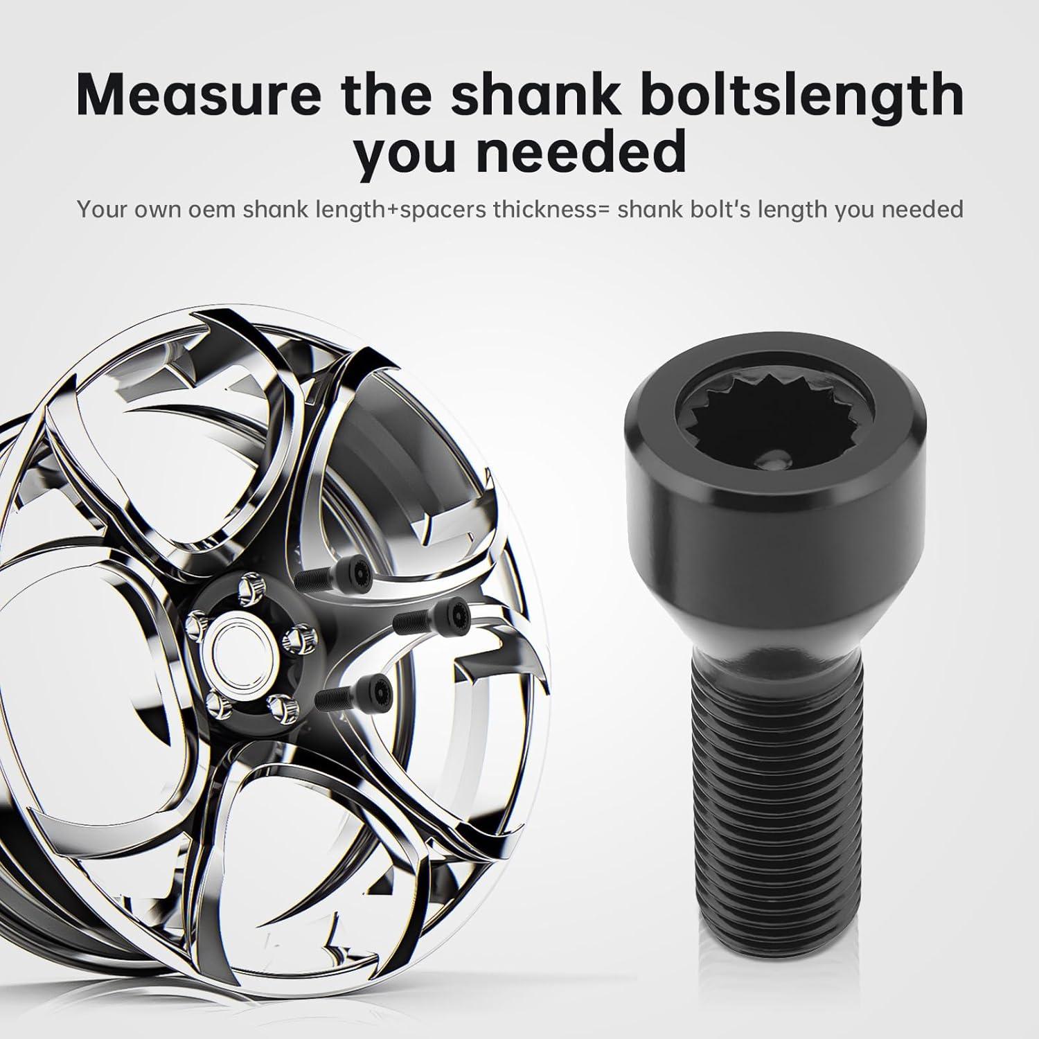 Juego de 5 Tuercas de Seguridad BMW E65 E66 745 750 760