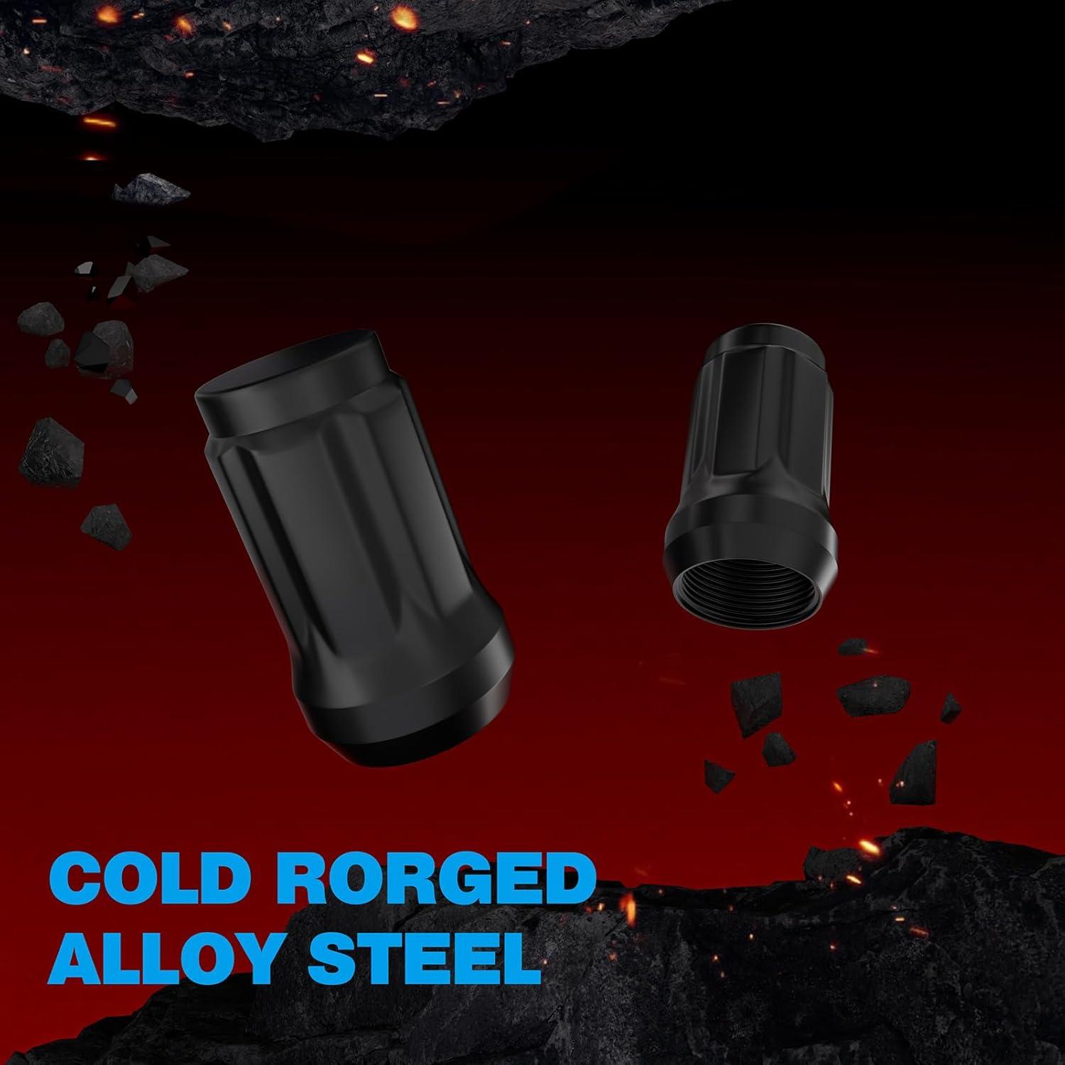 Tuercas de Llantas JiiinMiiin M12x1.5 Cromo 20 Piezas 8.89 cm