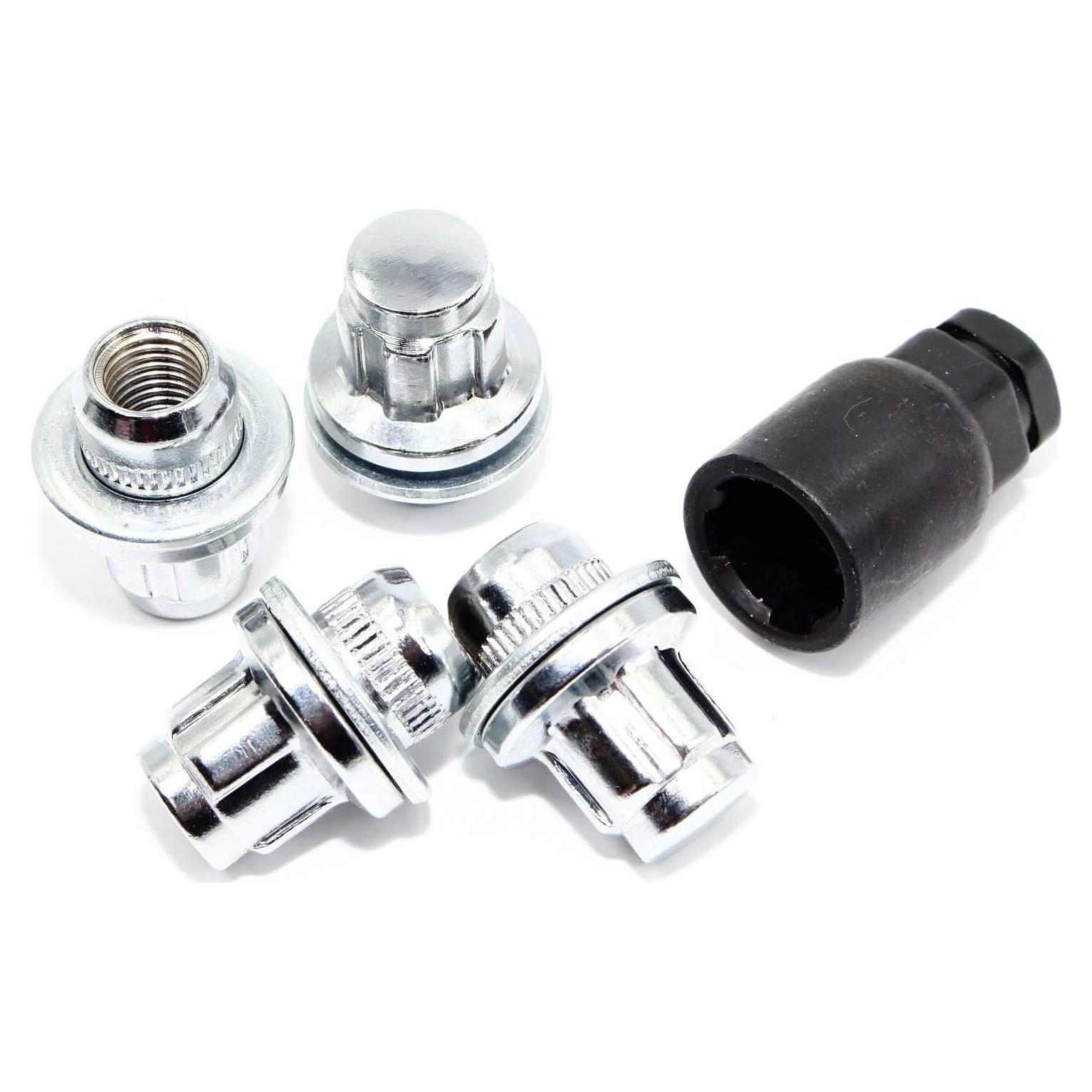 Juego de 4 Tuercas de Rueda Cromadas Veritek 12x1.25mm para Nissan