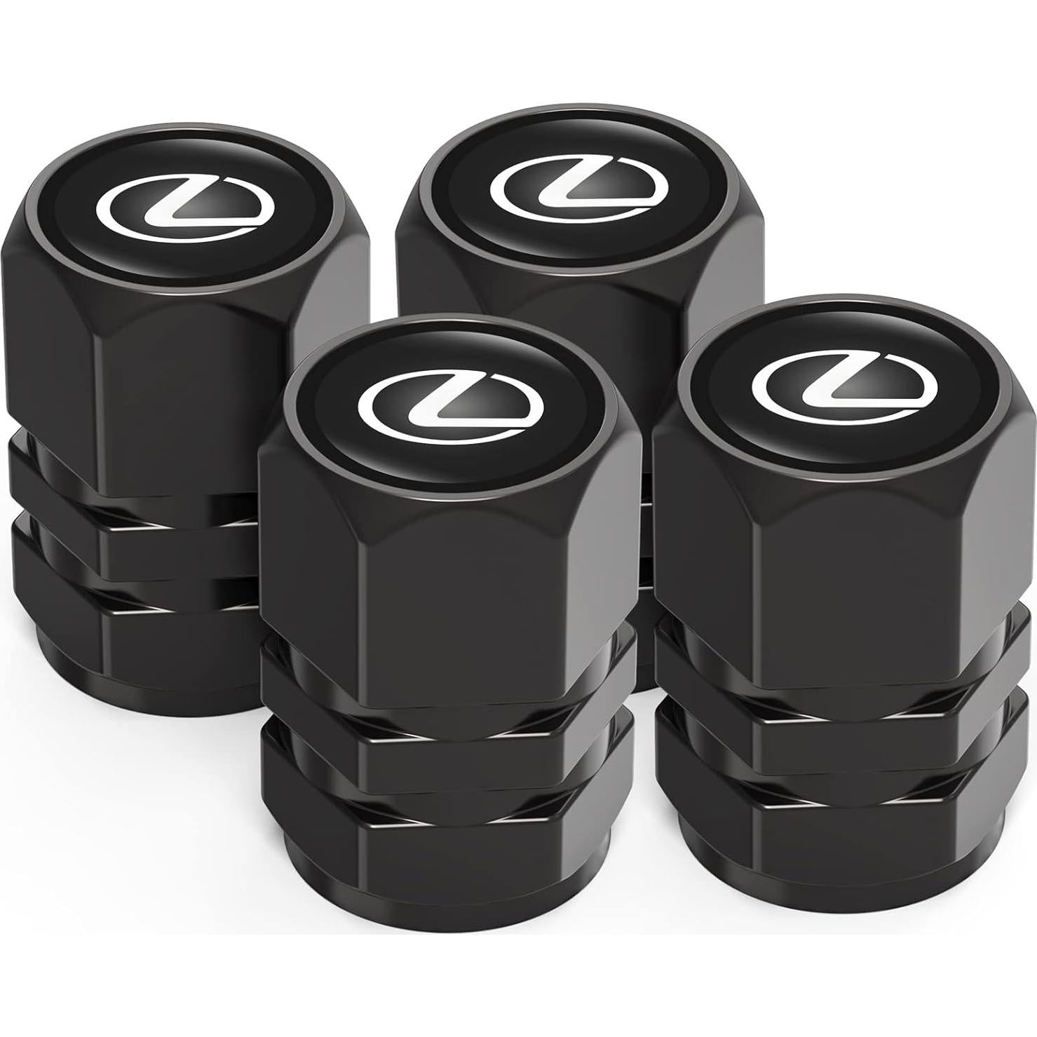 Tapas de Válvula de Neumáticos DSVI para Lexus - 4 Piezas