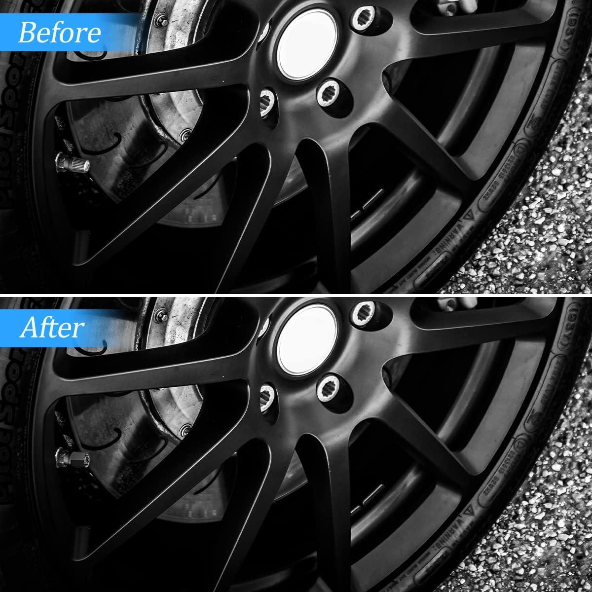 Tapas de Válvula de Neumático AUKEPO con Bandera Americana, 4 Pzas