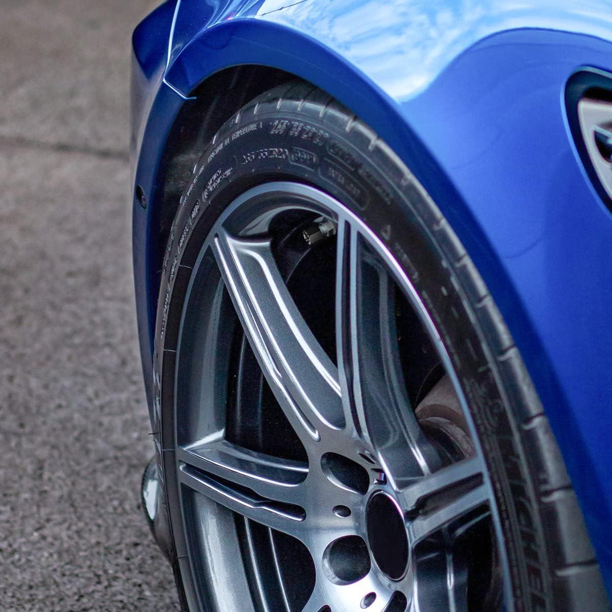 Tapas de Válvula de Neumático AUKEPO con Bandera Americana, 4 Pzas