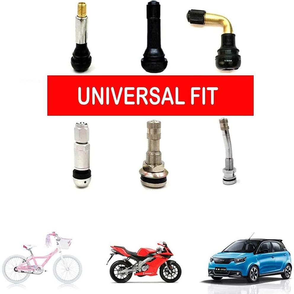 Tapa de Válvula de Neumático HiSport Hex 016 Roja 4 Piezas