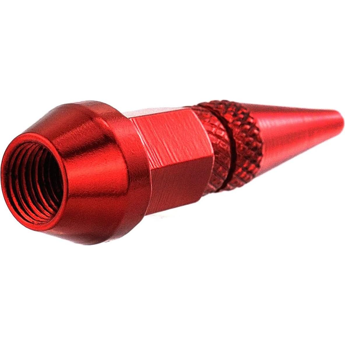 Tapa de Válvula de Neumático Lunsom Aluminio Rojo 4 Pcs