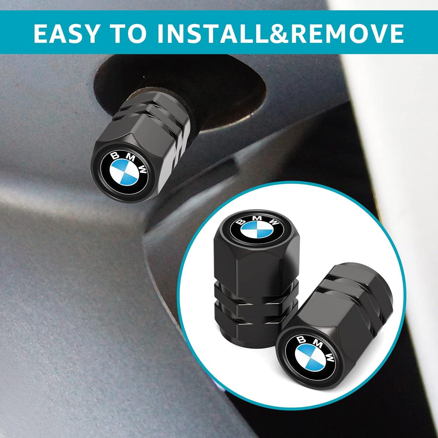 Tapas de Válvula de Neumáticos GshionLyfe para BMW 1-7 Series