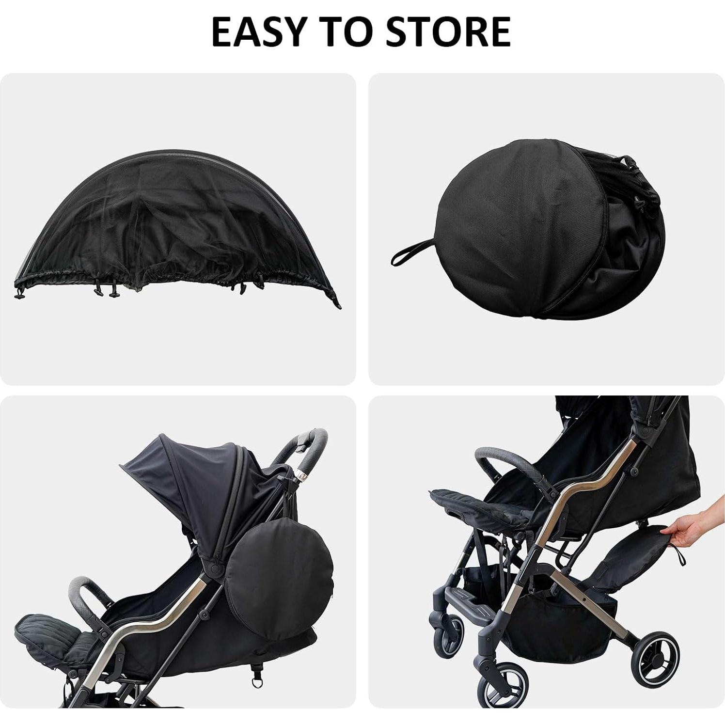 Cubierta para cochecito Cheermomo CM-SR con red y sombra UV