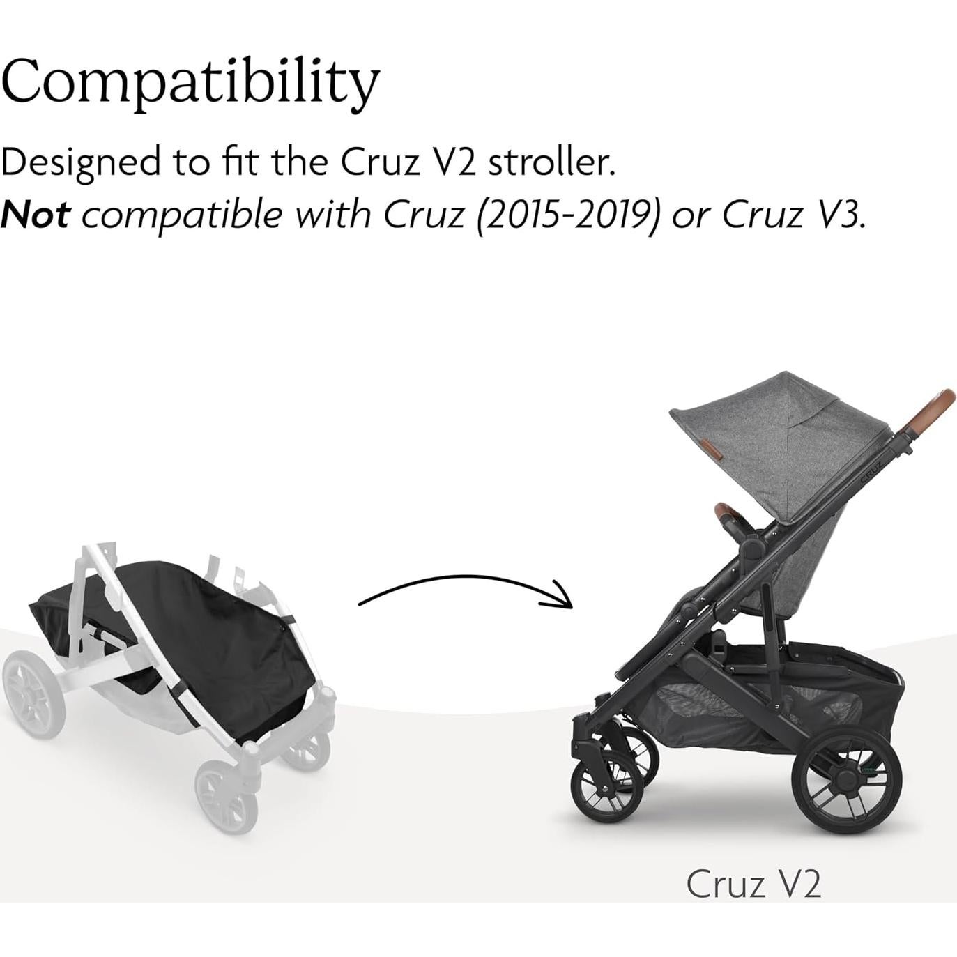 Cubierta de Cesta UPPAbaby Cruz V2 - Resistente al Agua