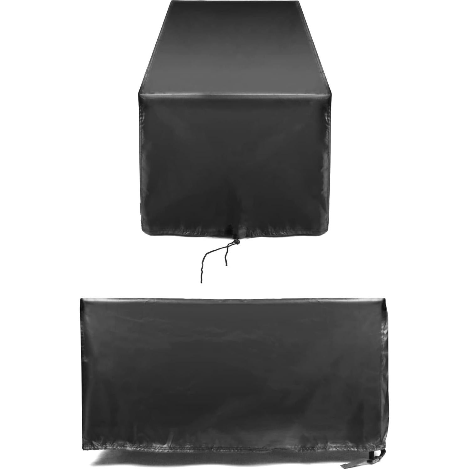 Cubierta Plegable Impermeable QWORK 600D para Carro Jardín 97x56x51cm