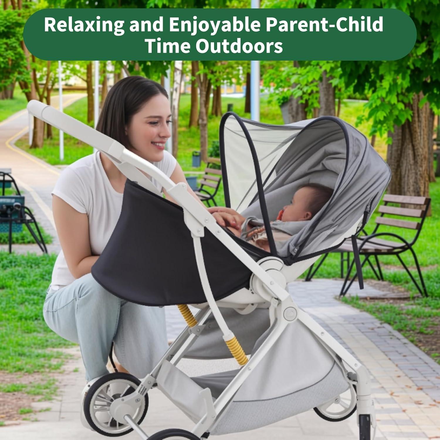 Cubierta de Sombra y Red de Mosquitos Duomi 100x55cm