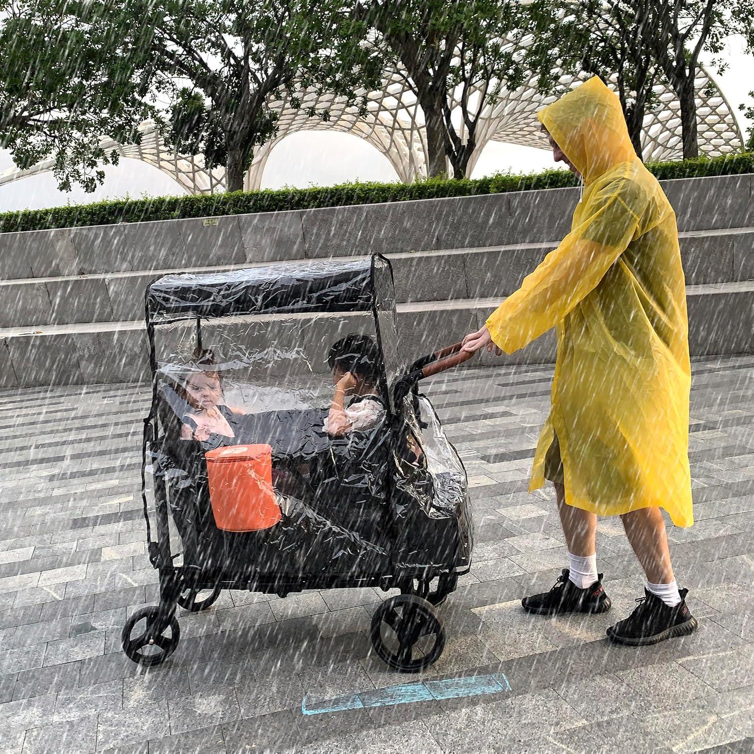 Cubierta de Lluvia SeedFuture para Carro de Paseo W2 - Impermeable y a Prueba de Viento