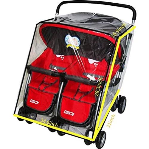 Cubierta de Lluvia Universal para Cochecito EVA Impermeable